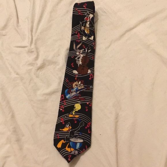 Vintage Looney Tunes Tie - Picture 1 of 5